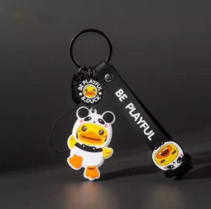 Enten-Schlüsselanhänger Panda