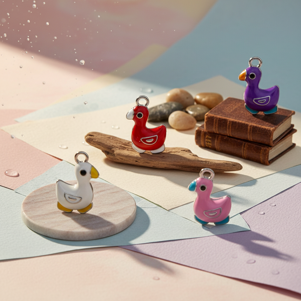 Charm Canard Coloré