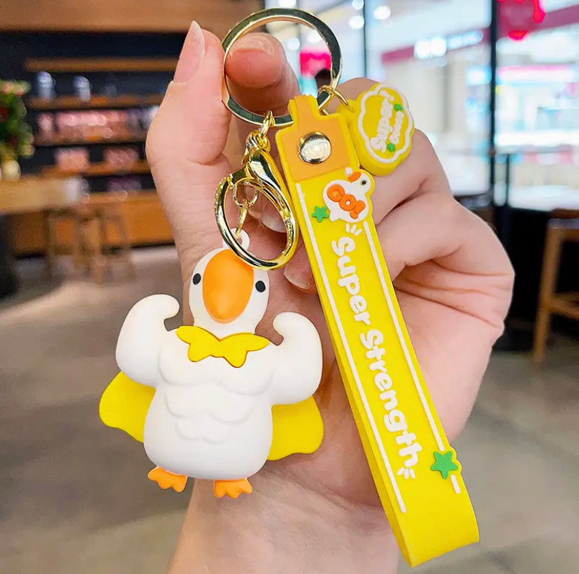 Super Duck Key Ring