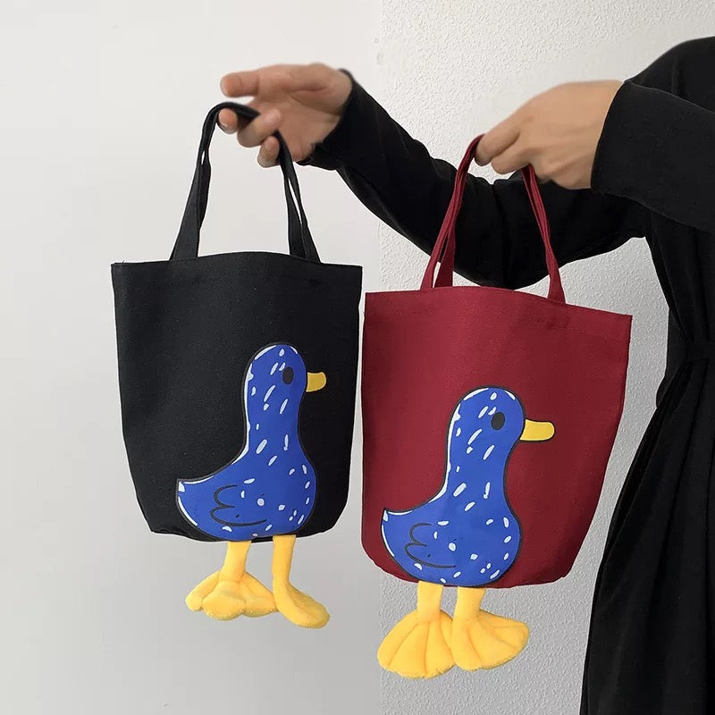 Blue Duck Tote Bag