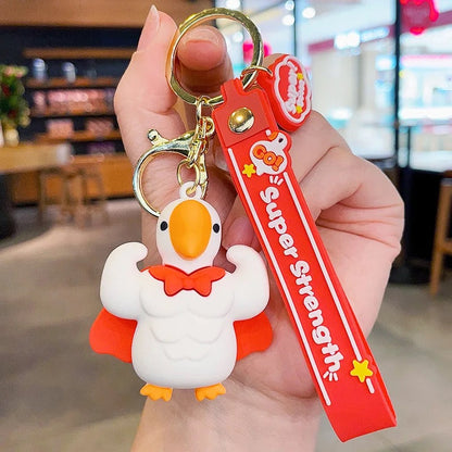 Super Duck Key Ring