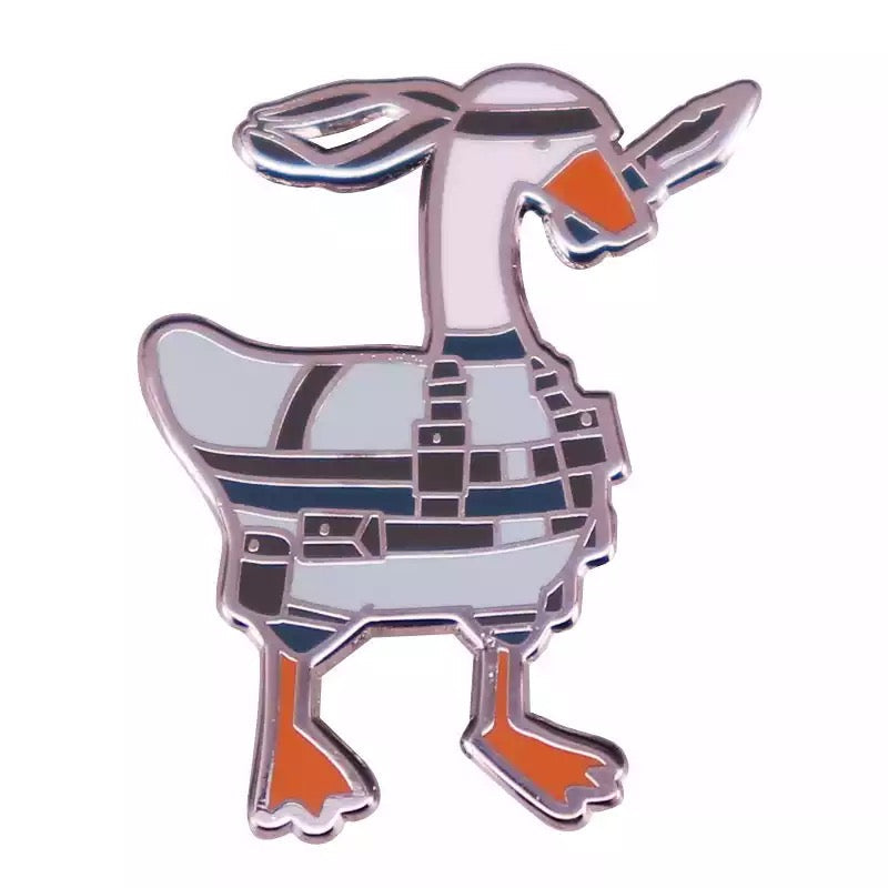 Pins Canard Soldat