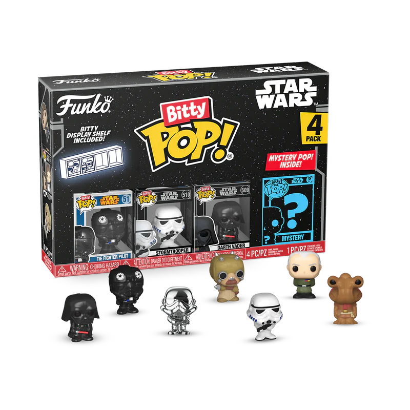 Bitty Pop! Star Wars 4-pack serie 4