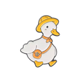 Pin Canard Blanc Ecolier