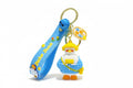 Pixel White Duck Keychain