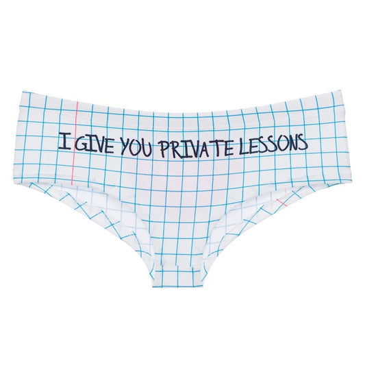 Private Lessons Panties