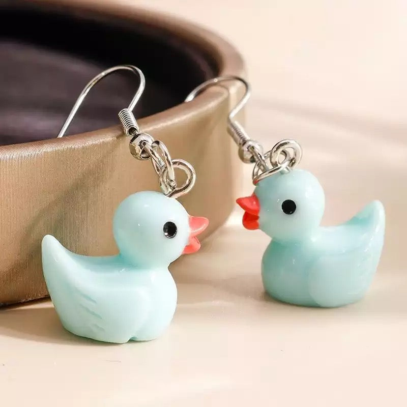 Boucles d'Oreilles Canard