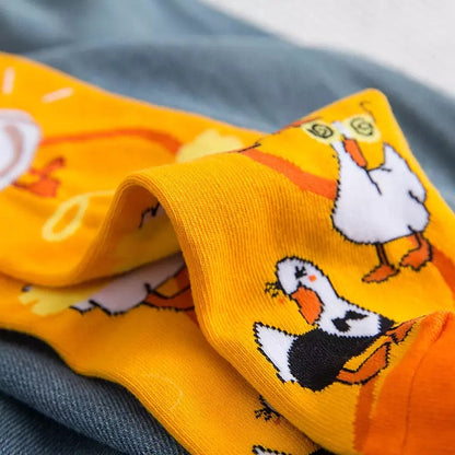 Chaussettes Canard Blanc