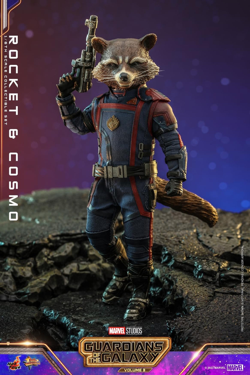 Guardians of the Galaxy Vol. 3 - 1/6th scale Rocket and Cosmo