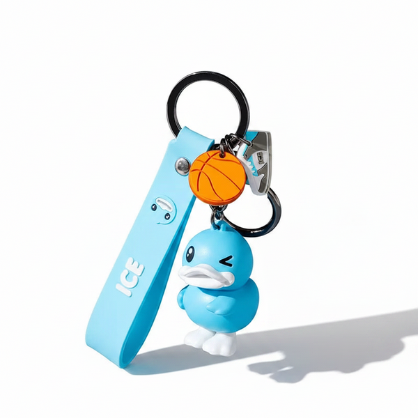 Blue Duck Keychain "Ice"