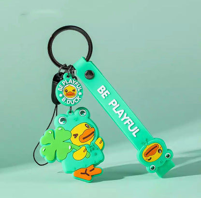 Porte-Clés Canard Grenouille