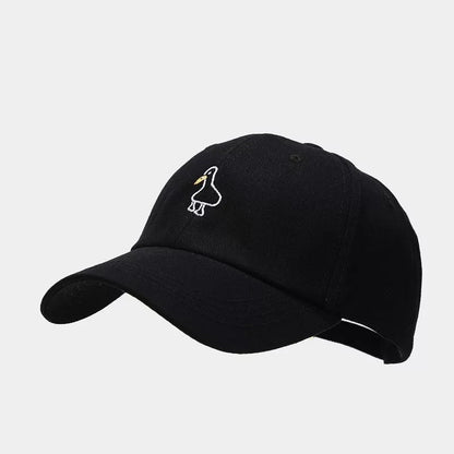 Embroidered duck cap