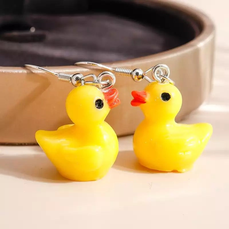 Boucles d'Oreilles Canard