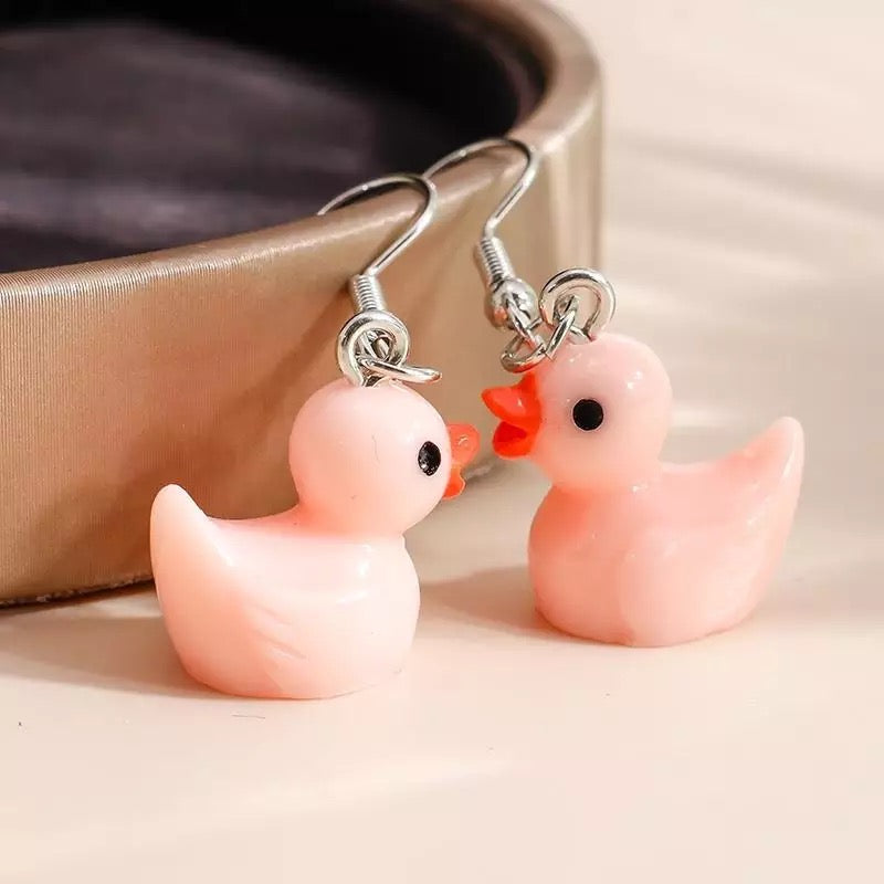 Boucles d'Oreilles Canard