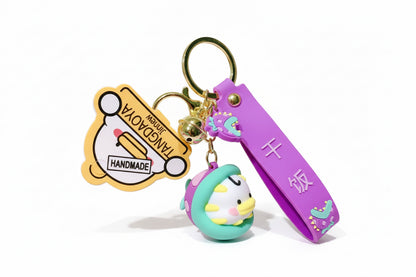 Sleutelhanger in de vorm van een vleesetende planteneend