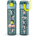 Children's water bottle, 500ml, lightweight - Fire engine blue