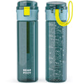 Kids' water bottle, 500ml, lightweight - Logo-blue