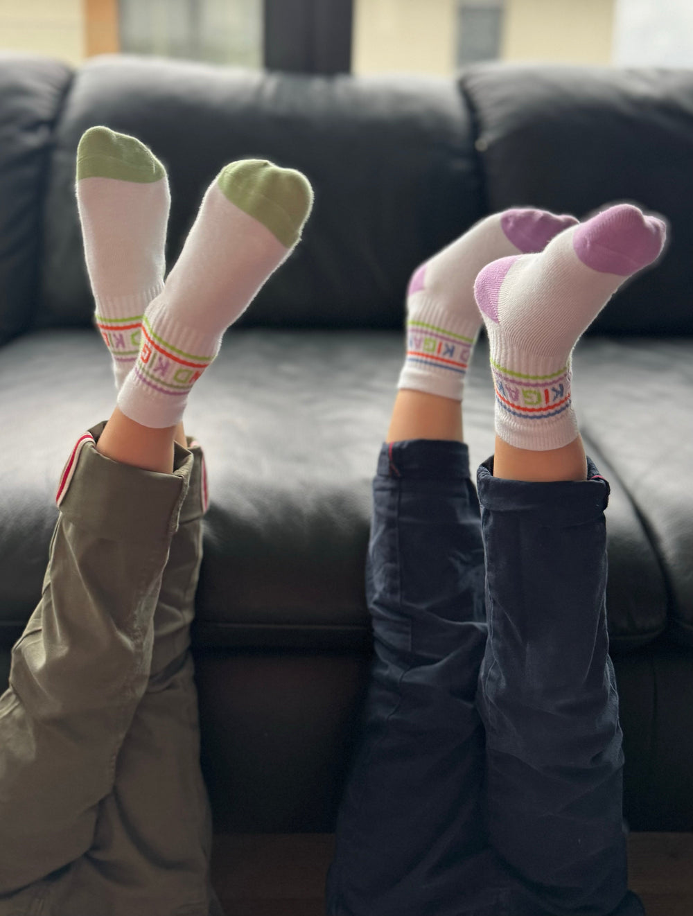 Chaussettes KIGAKIND violet