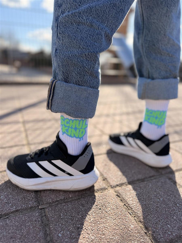Schoolchild Graffiti Green