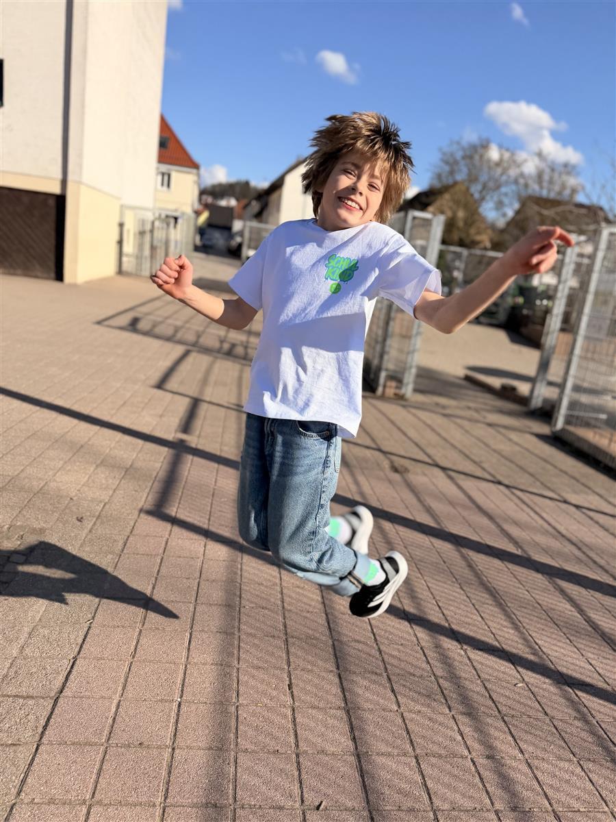 Chaussettes Schulkind Graffiti vert