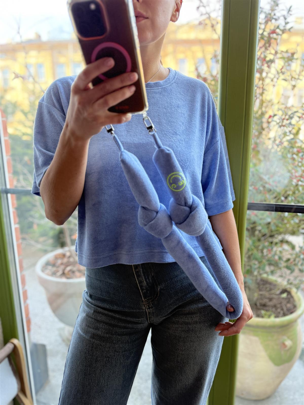 Terry Towel Phone Lanyard