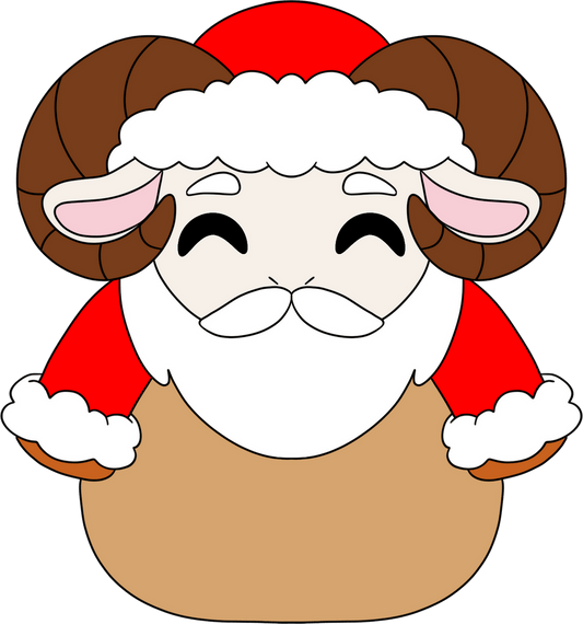 Rammie Santa & Bag (1ft)