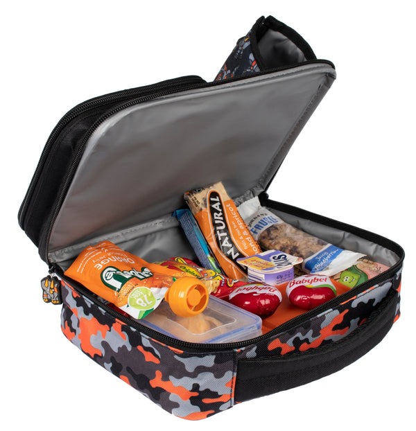 Sac repas carré – dinosaure Robot