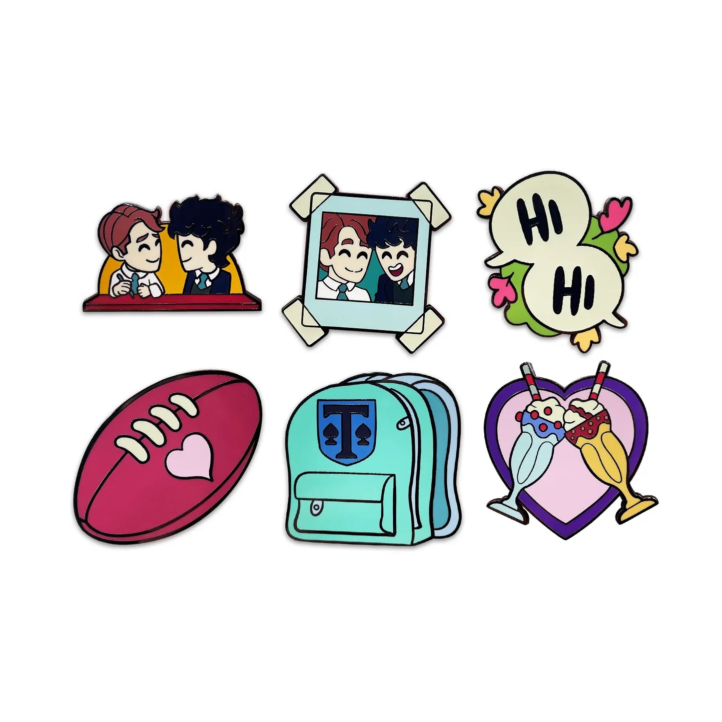 Pin's Set Heartstopper