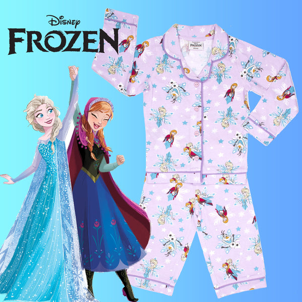 FROZEN Pyjamas with Buttons