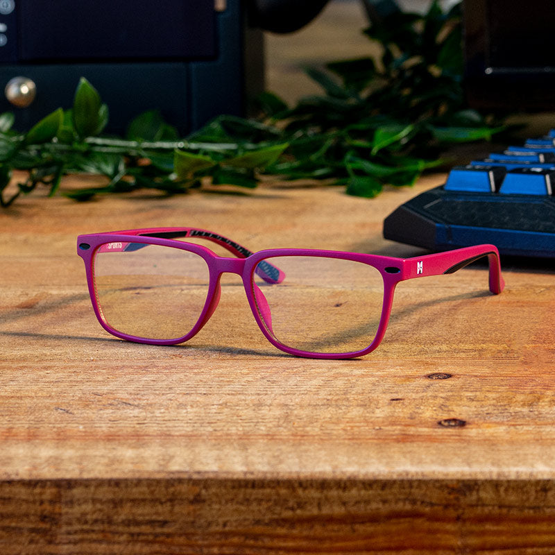 Numskull eSports Kids Pink Blue Light Blocking Gaming Glasses