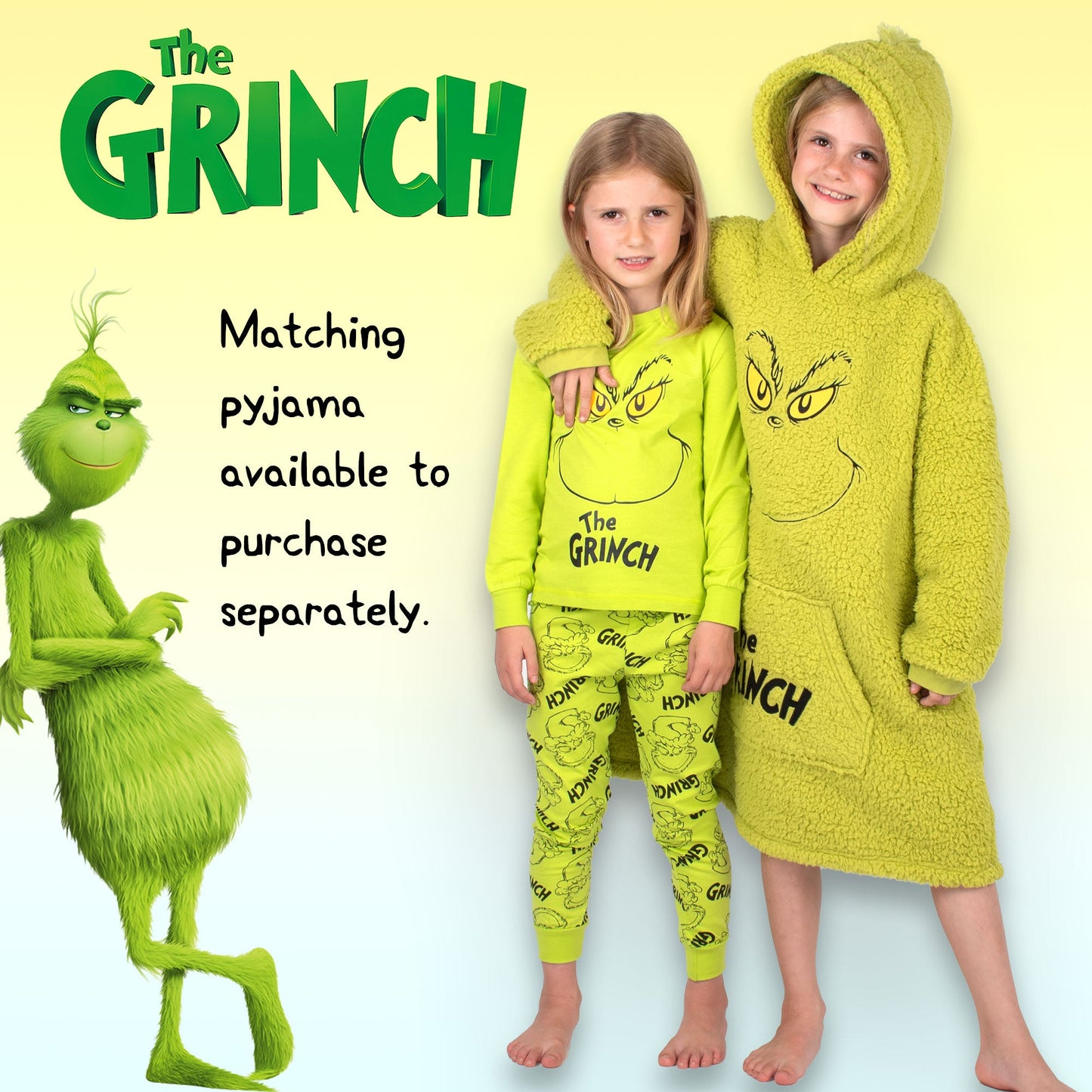 The Grinch Oversized Couverture Sweat à capuche