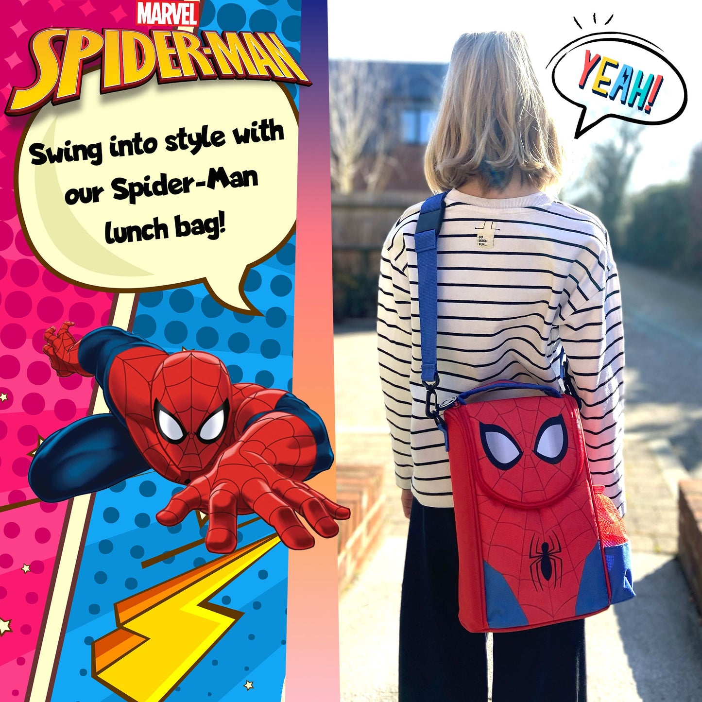 Spiderman 3D Lunch Bag