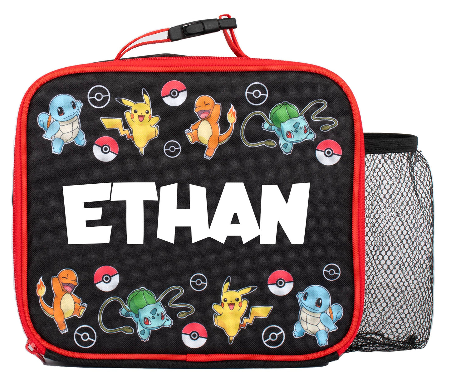 Personalized Lunch Bag - Pokemon Red
