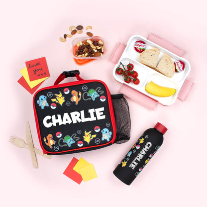 Personalized Lunch Bag - Pokemon Red
