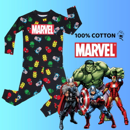 MARVEL Kids Pyjamas - Black