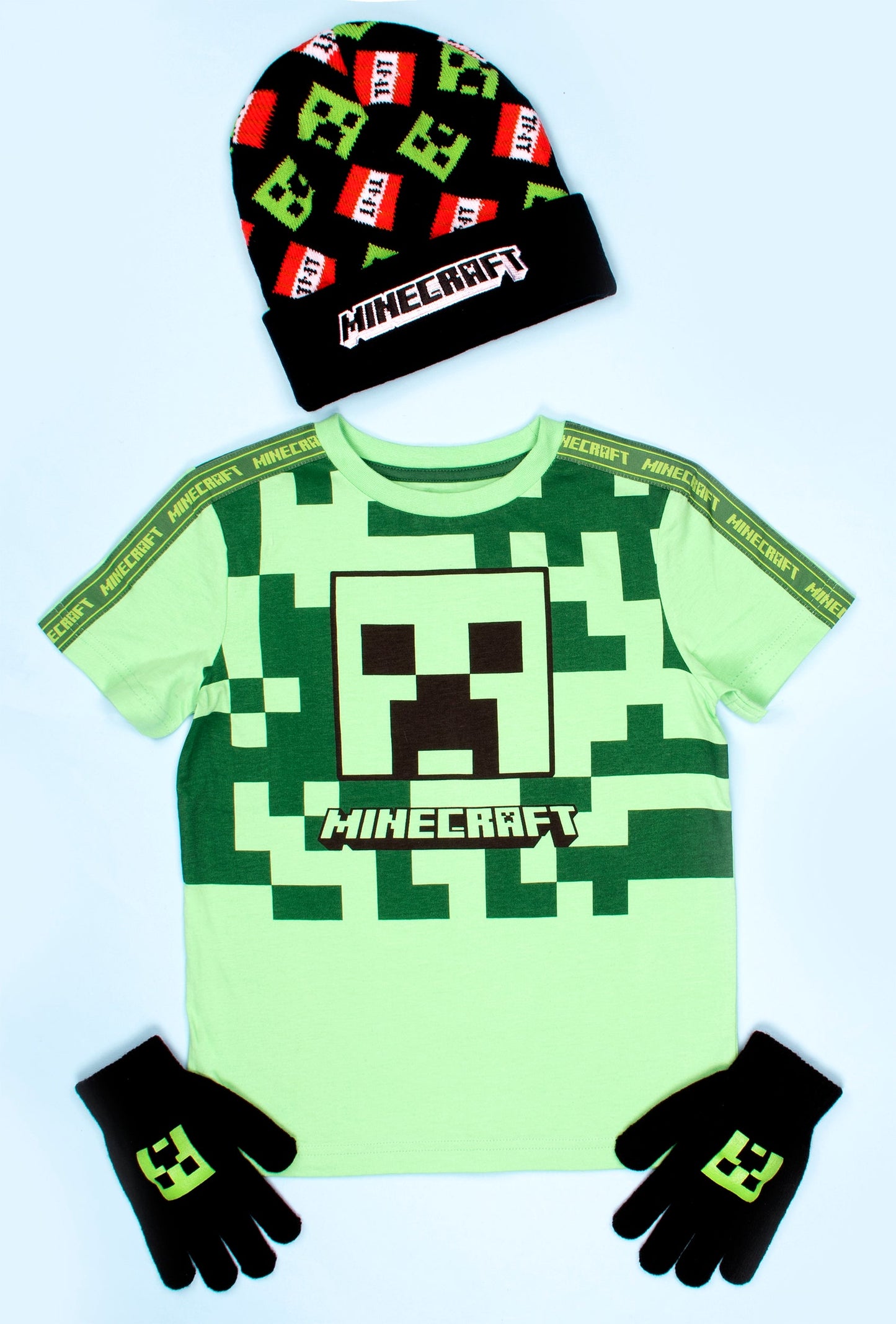 Minecraft Creeper T Shirt – vert
