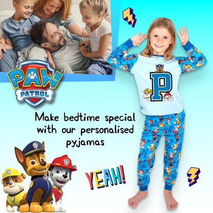Pat’ Patrouille Pyjama with Letter