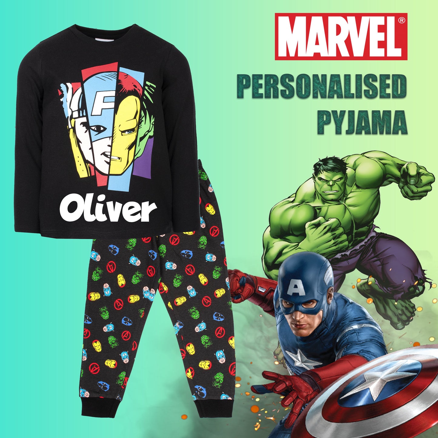 Personalized Pyjamas - MARVEL