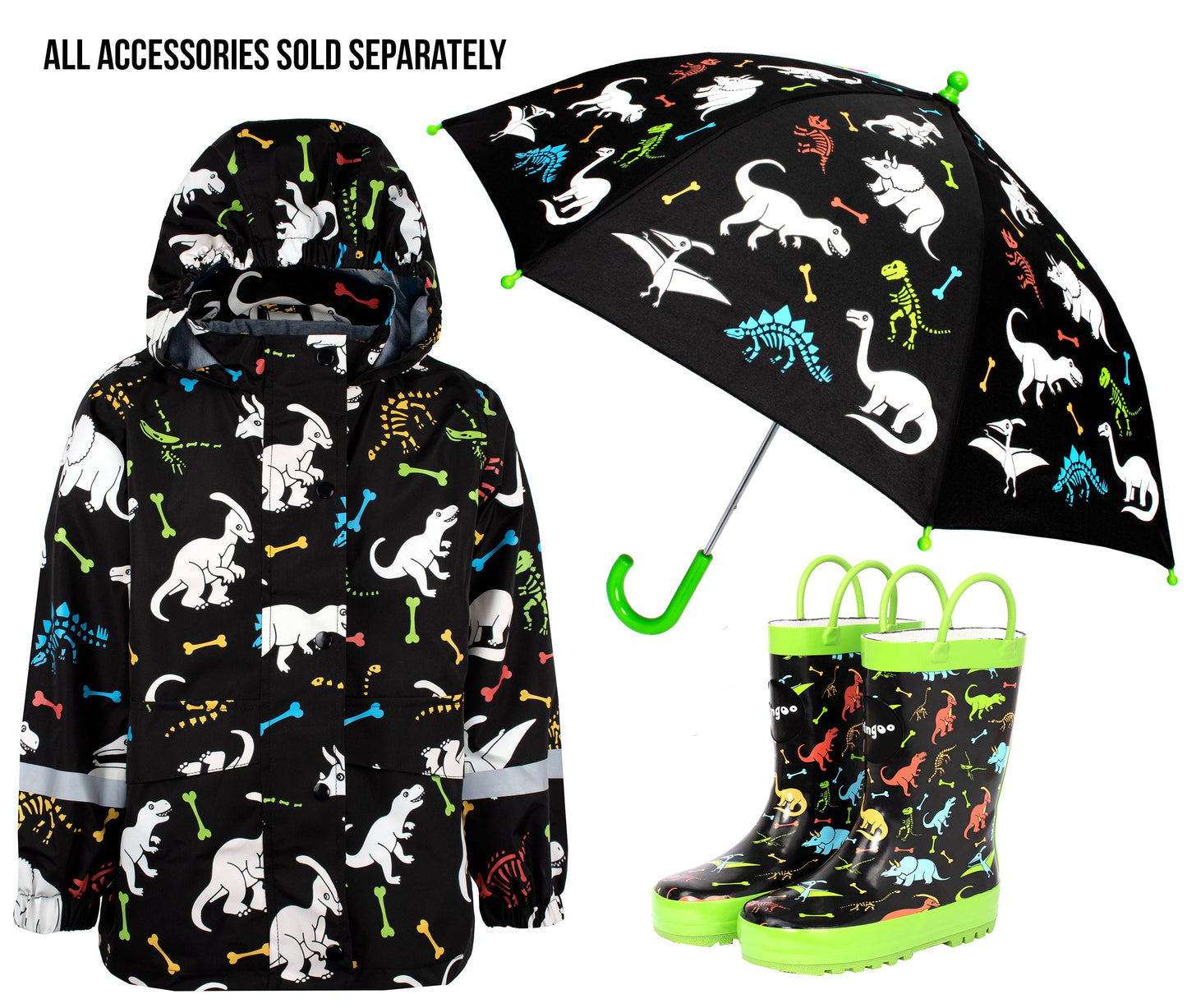Rain Boots – dinosaure Bones