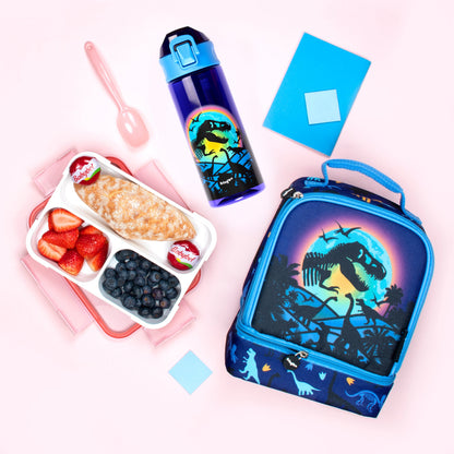 Flip Top Gourde 600ml – dinosaure Moon