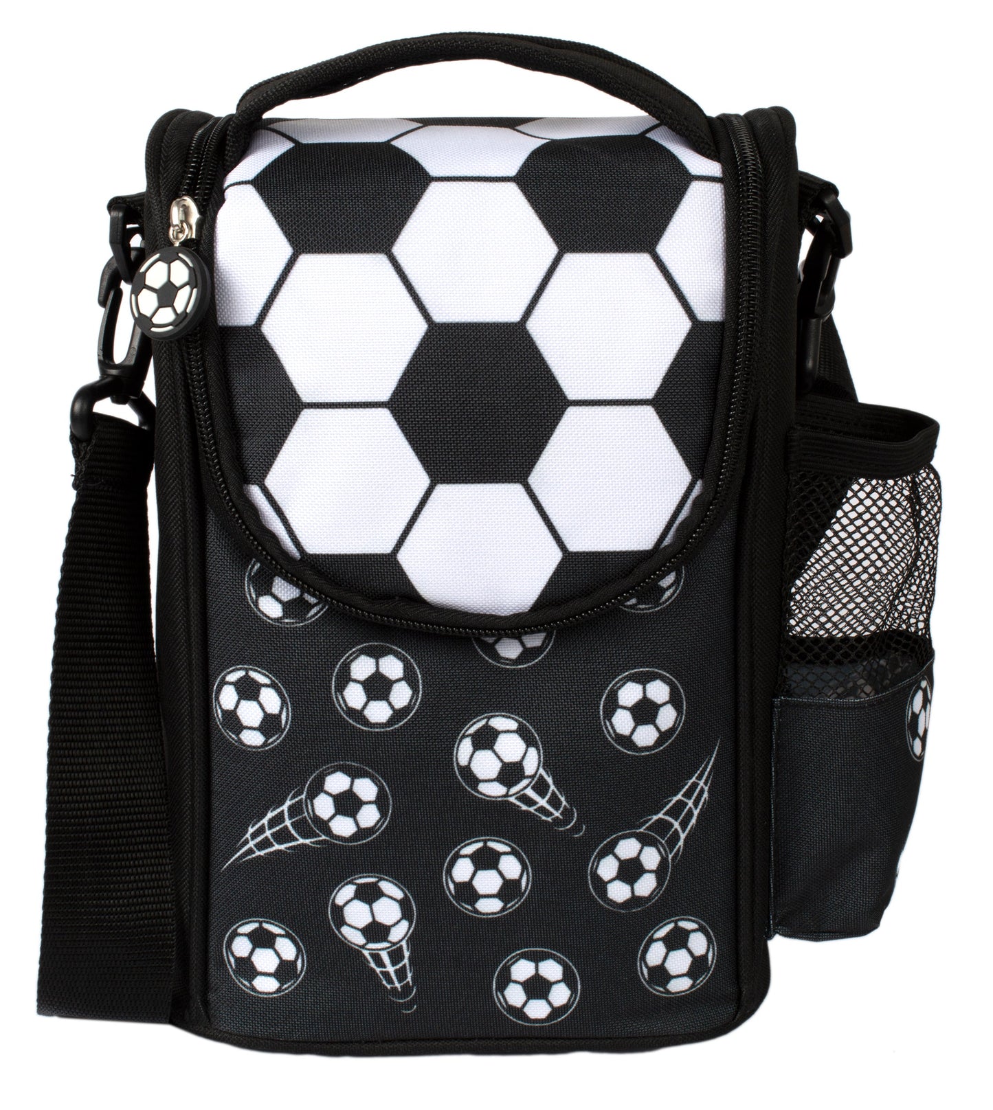 Strap Sacs repas – football noir