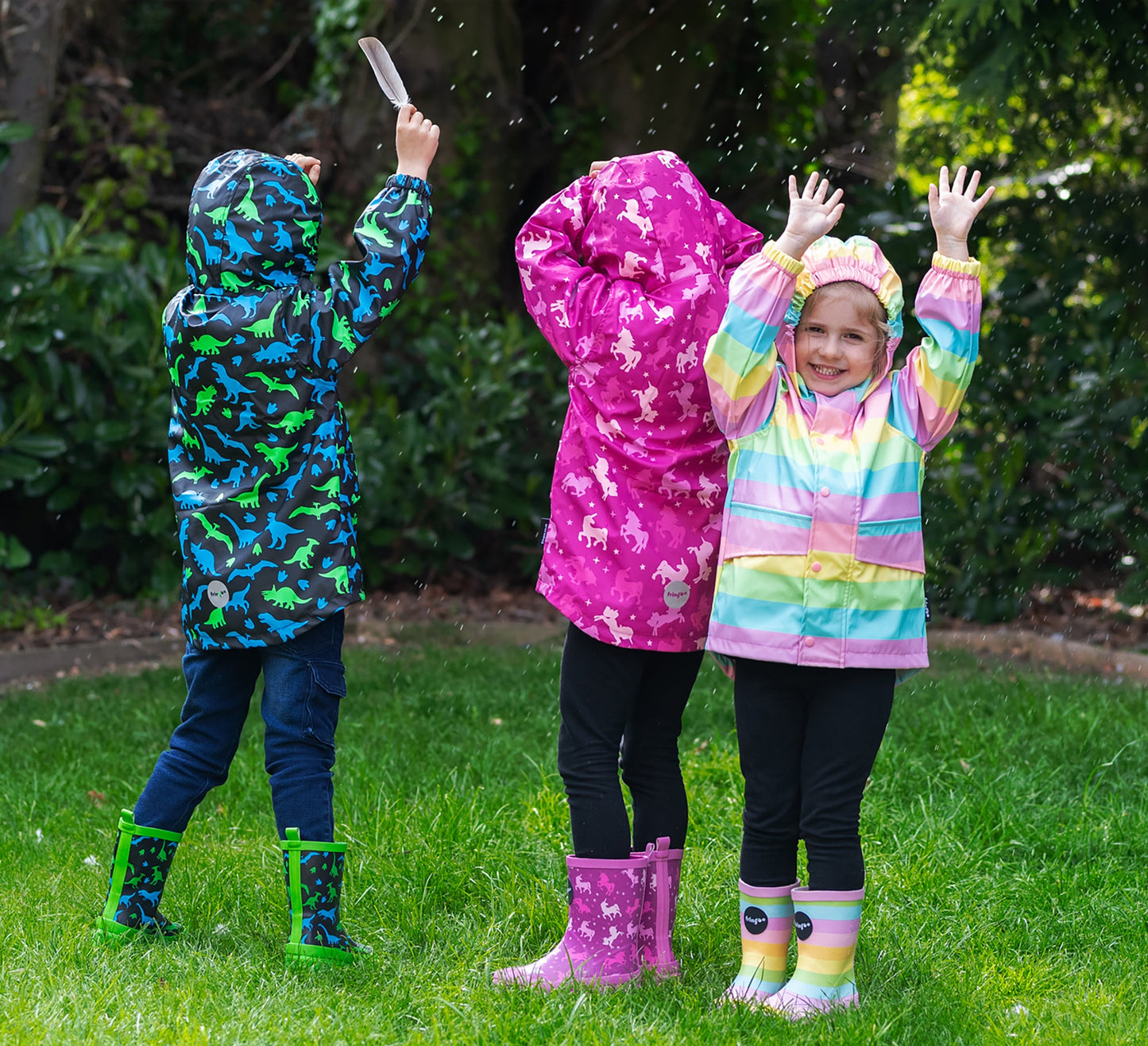 Raincoat - Ombre Unicorn
