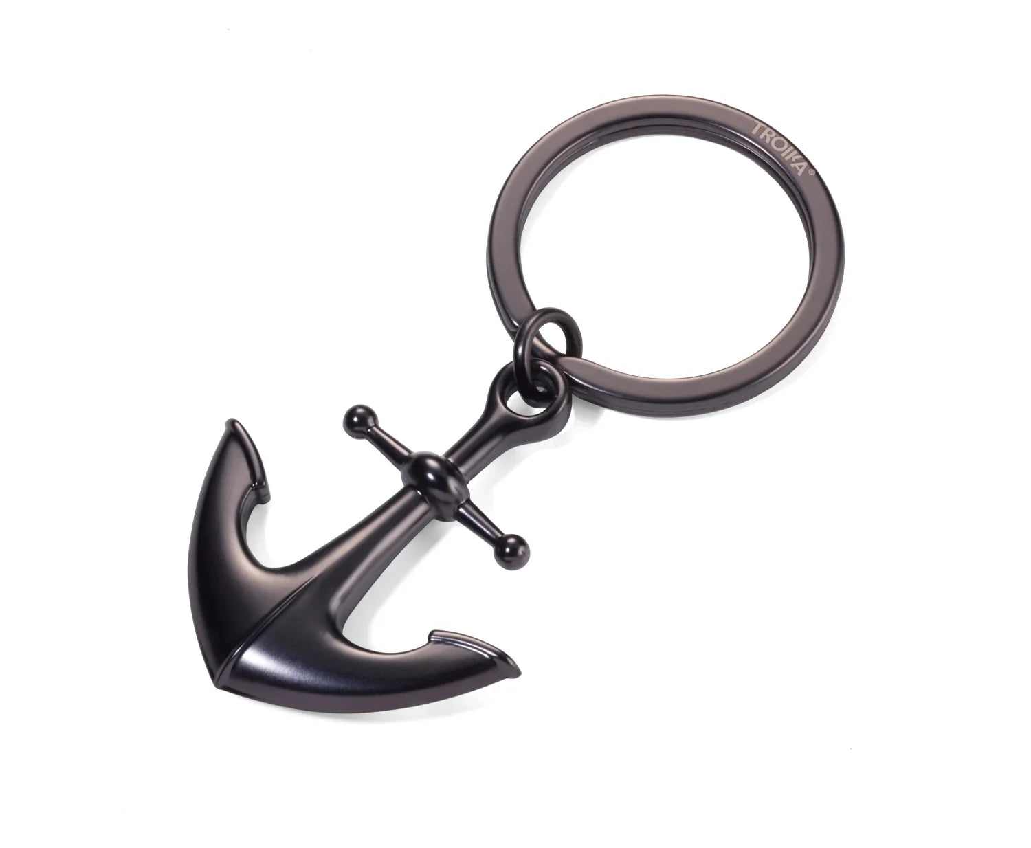 Porte-clés Ancre Noir
