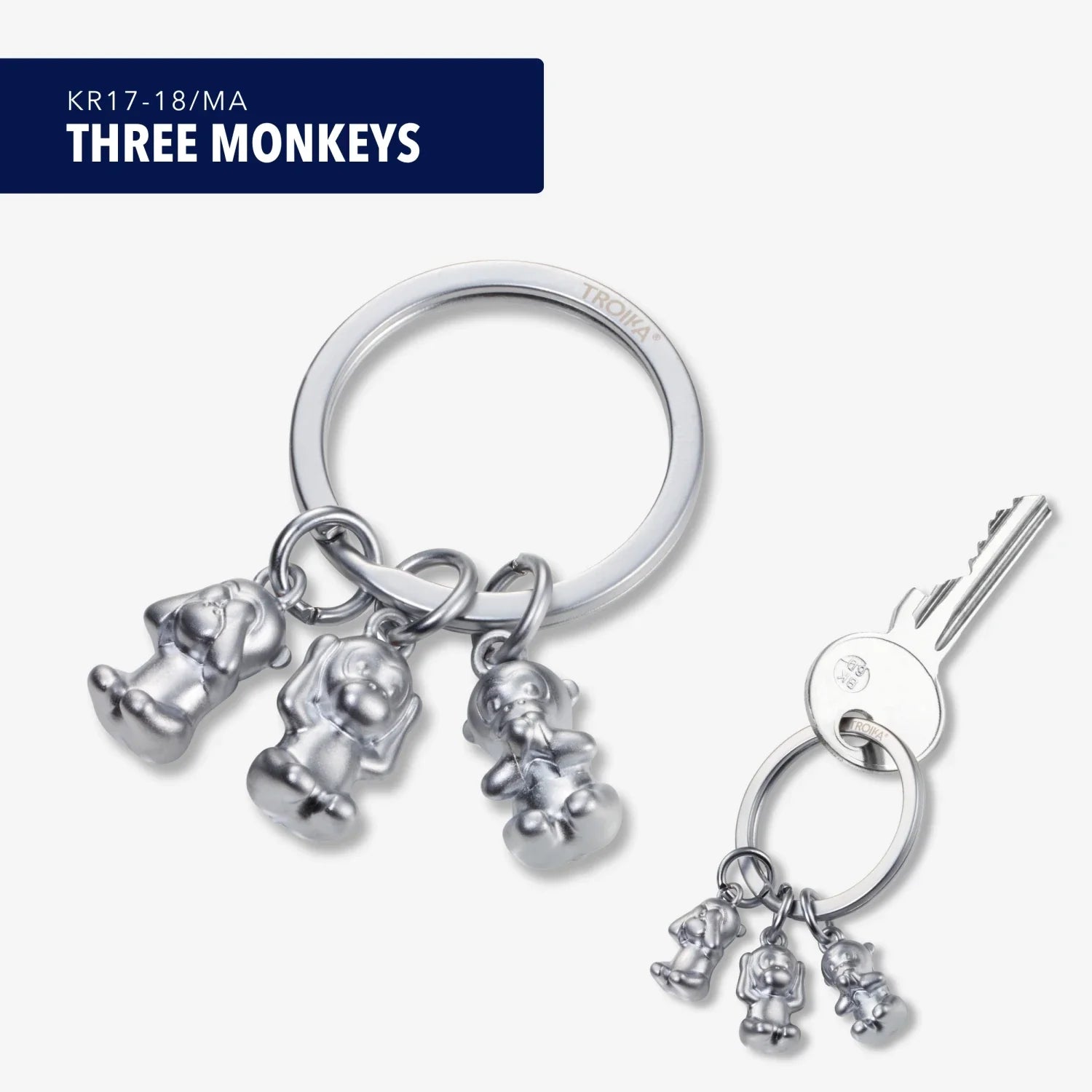 Porte-clés Trois Singes – détail 8