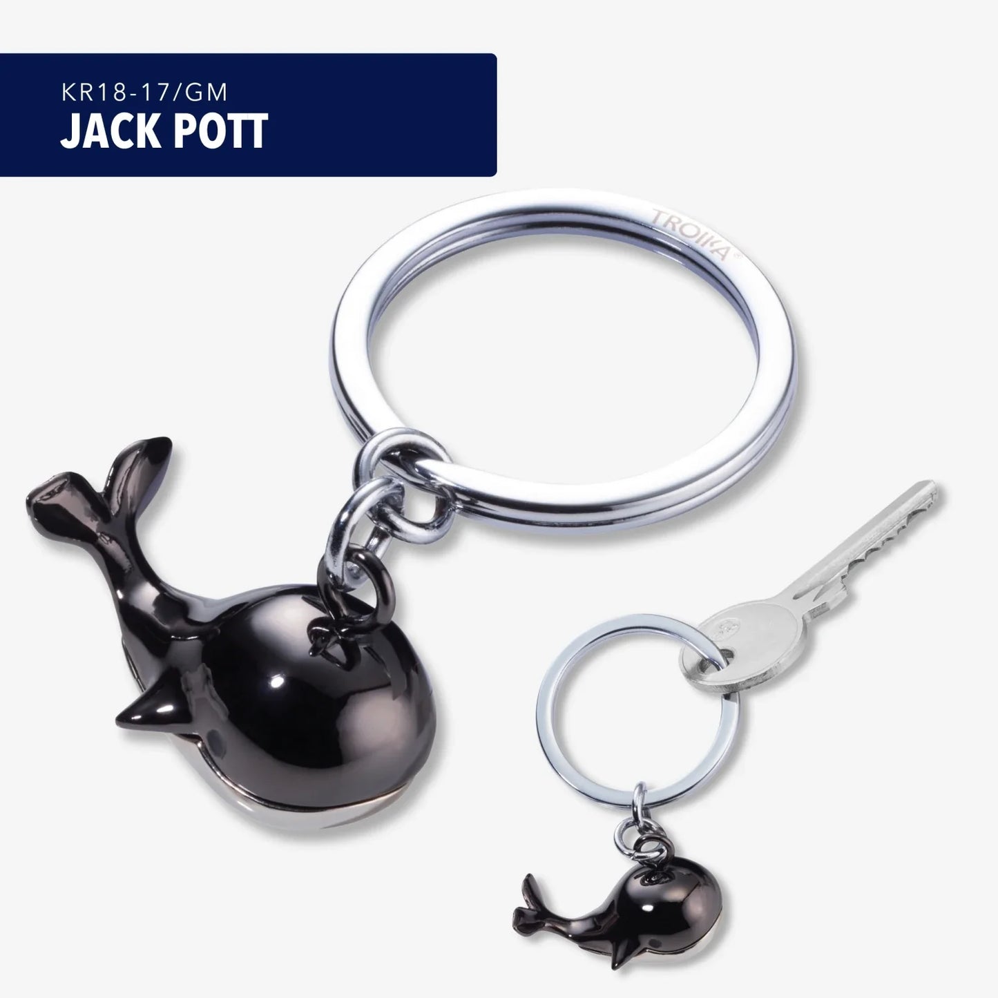 Porte-clés Baleine JACK POTT – détail 8