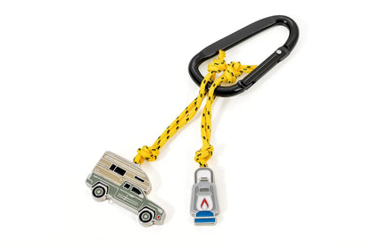 Porte-clés Mousqueton Camping