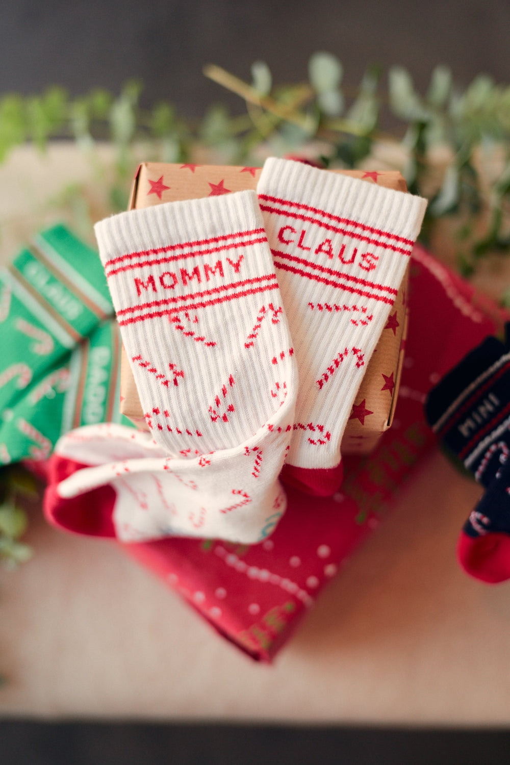 Chaussettes Mommy Claus