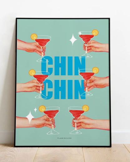 Decorative Print Chin Chin - BLOODY