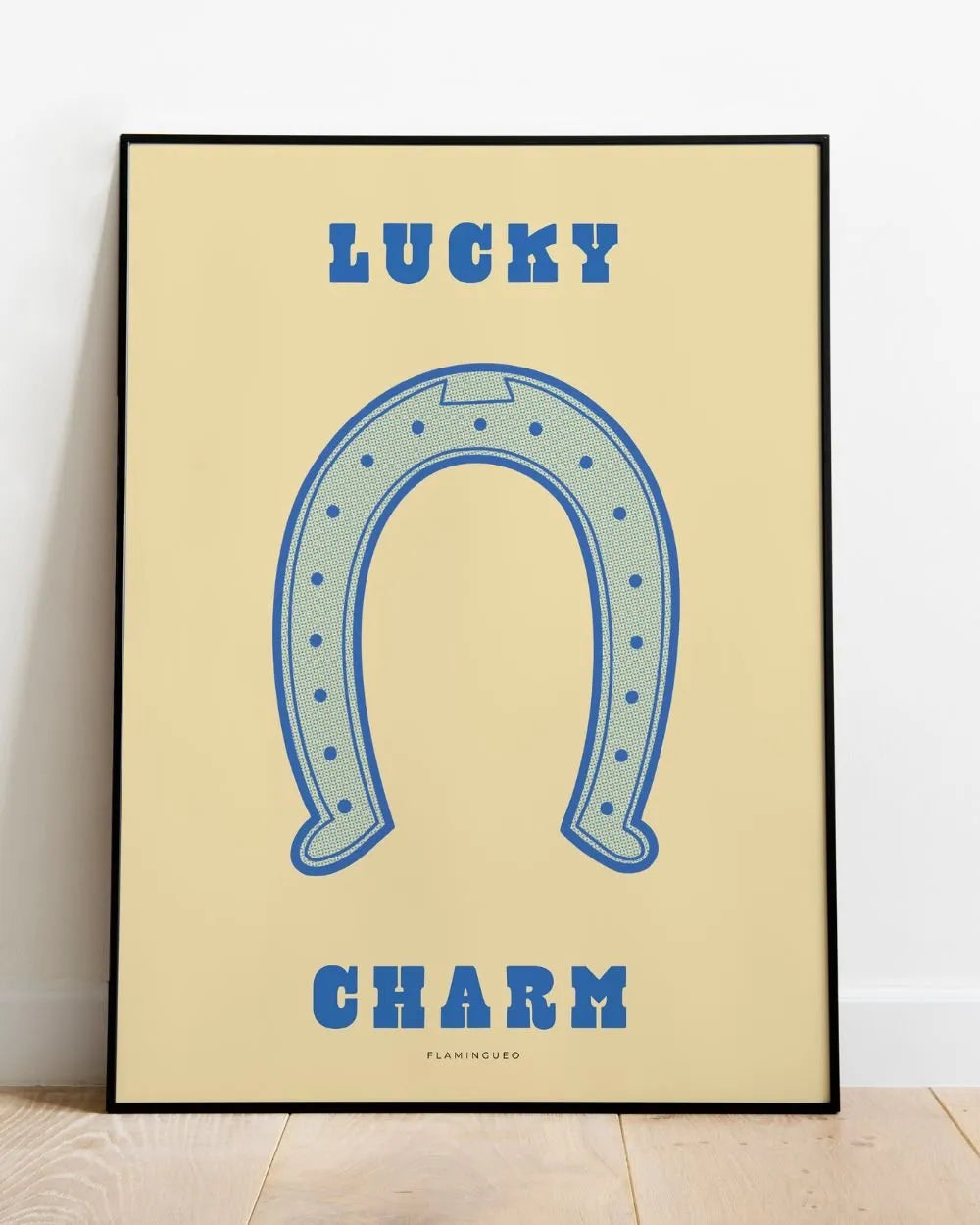 Decorative Print Lucky Charm - WOODY