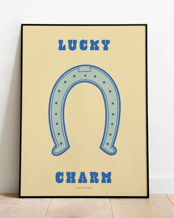 Decorative Print Lucky Charm - WOODY